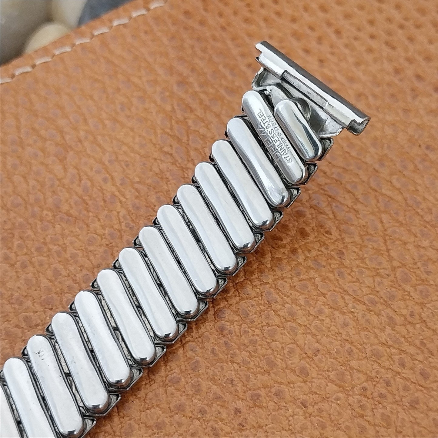 Drema Stainless Steel Short Expansion 1950s Vintage Watch Band 16mm-19mm