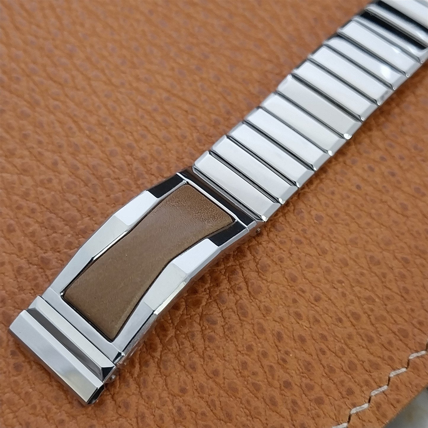 Gemex USA 5/8" Stainless Steel Long nos Unused 1950s Vintage Watch Band