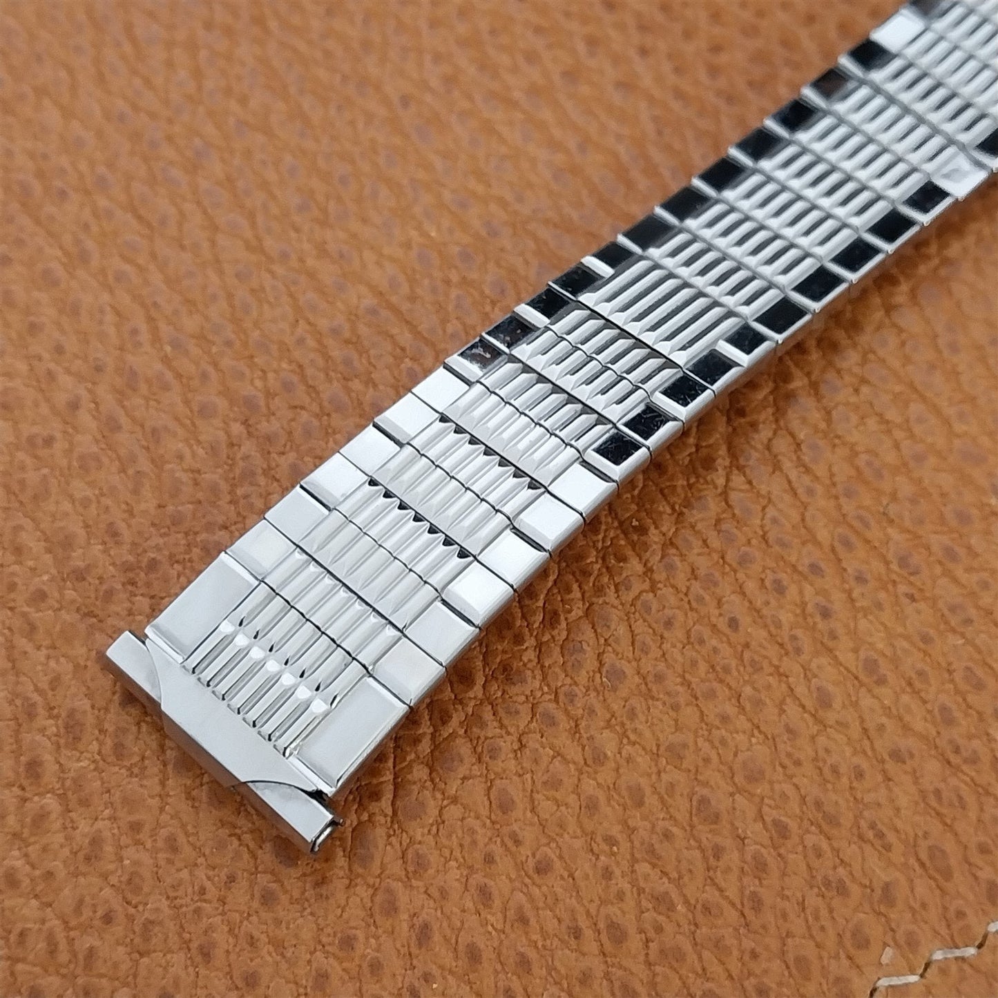 Gemex USA Stainless Steel Expansion Classic nos 1950s Vintage Watch Band