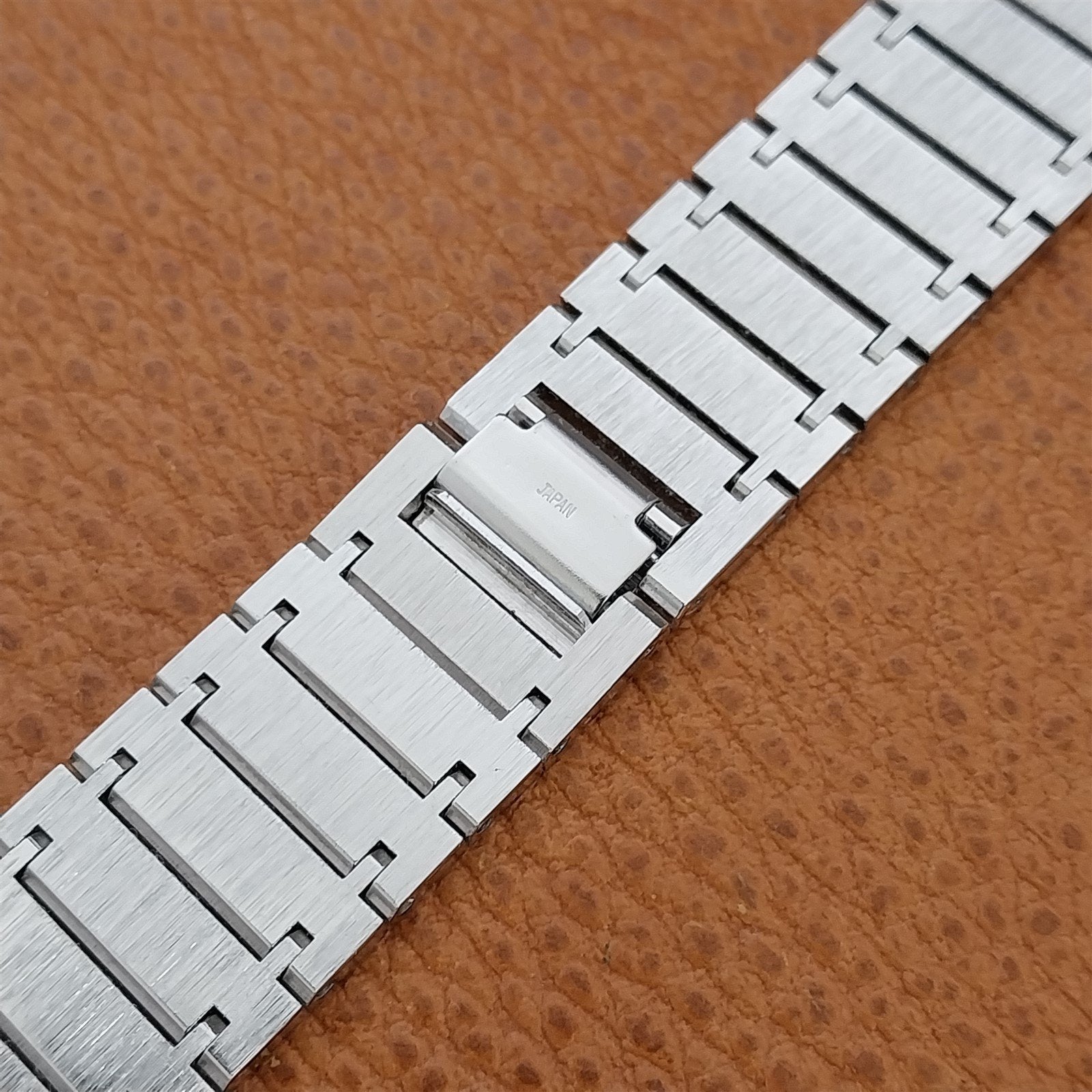 17.2mm 11/16" White Gold hge Chavis nos Unused 1970s Vintage Watch Band