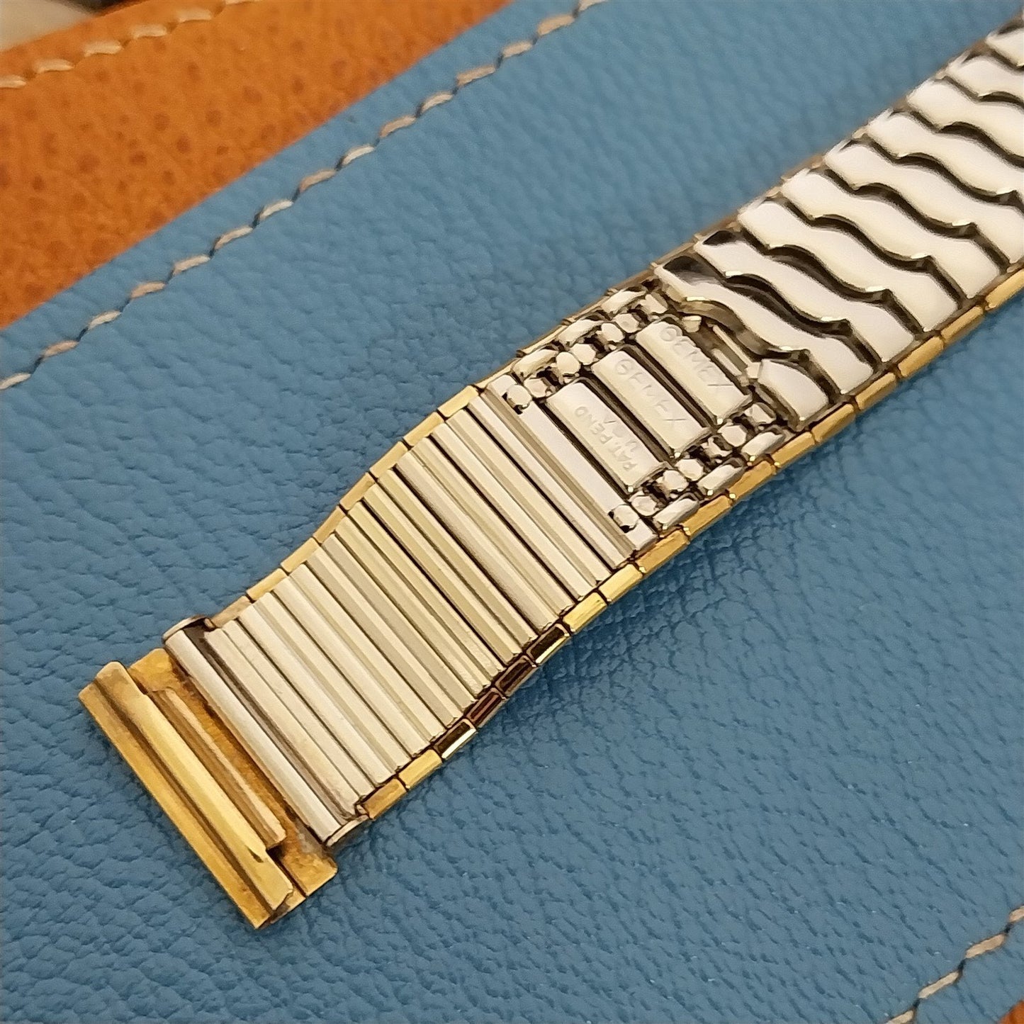 19mm 18mm 10K Gold-Filled Gemex Wide 1950s Unused nos Vintage Watch Band