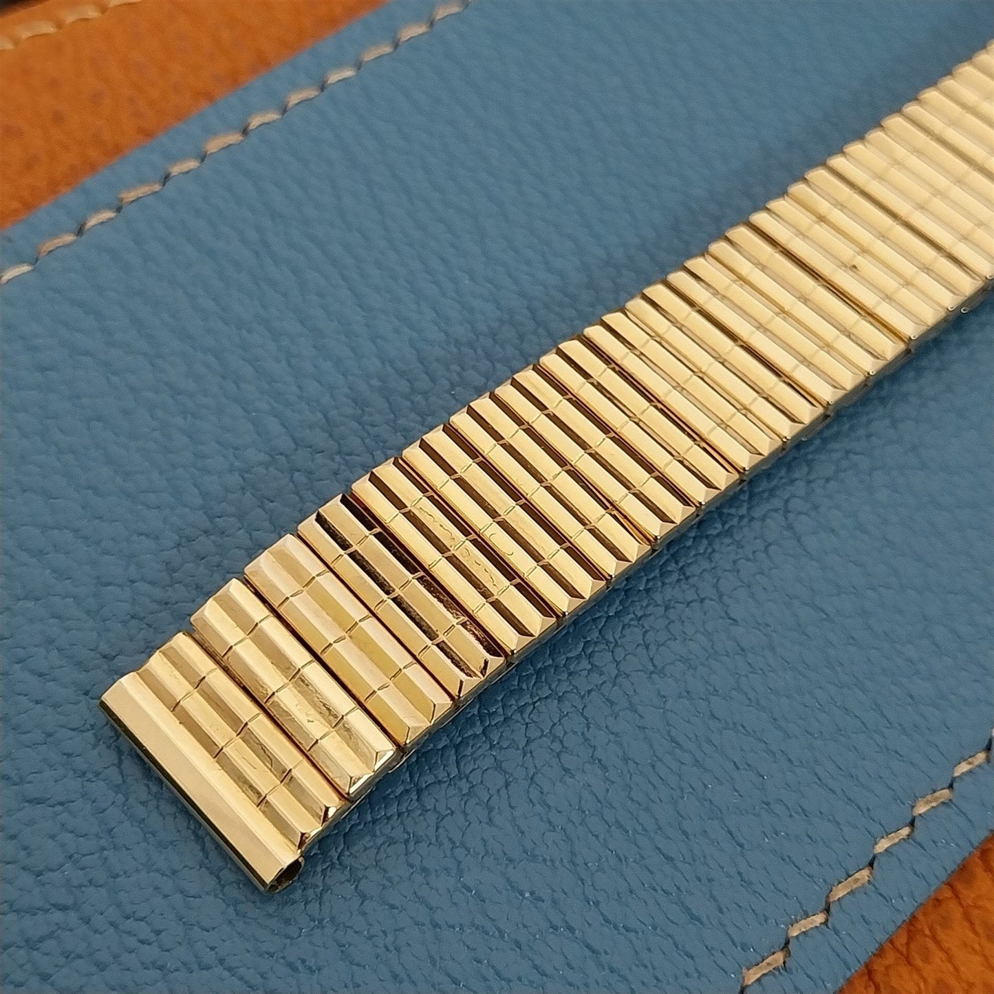 5/8" 12k Gold-Filled Gemex Short Expansion Unused 1950s nos Vintage Watch Band