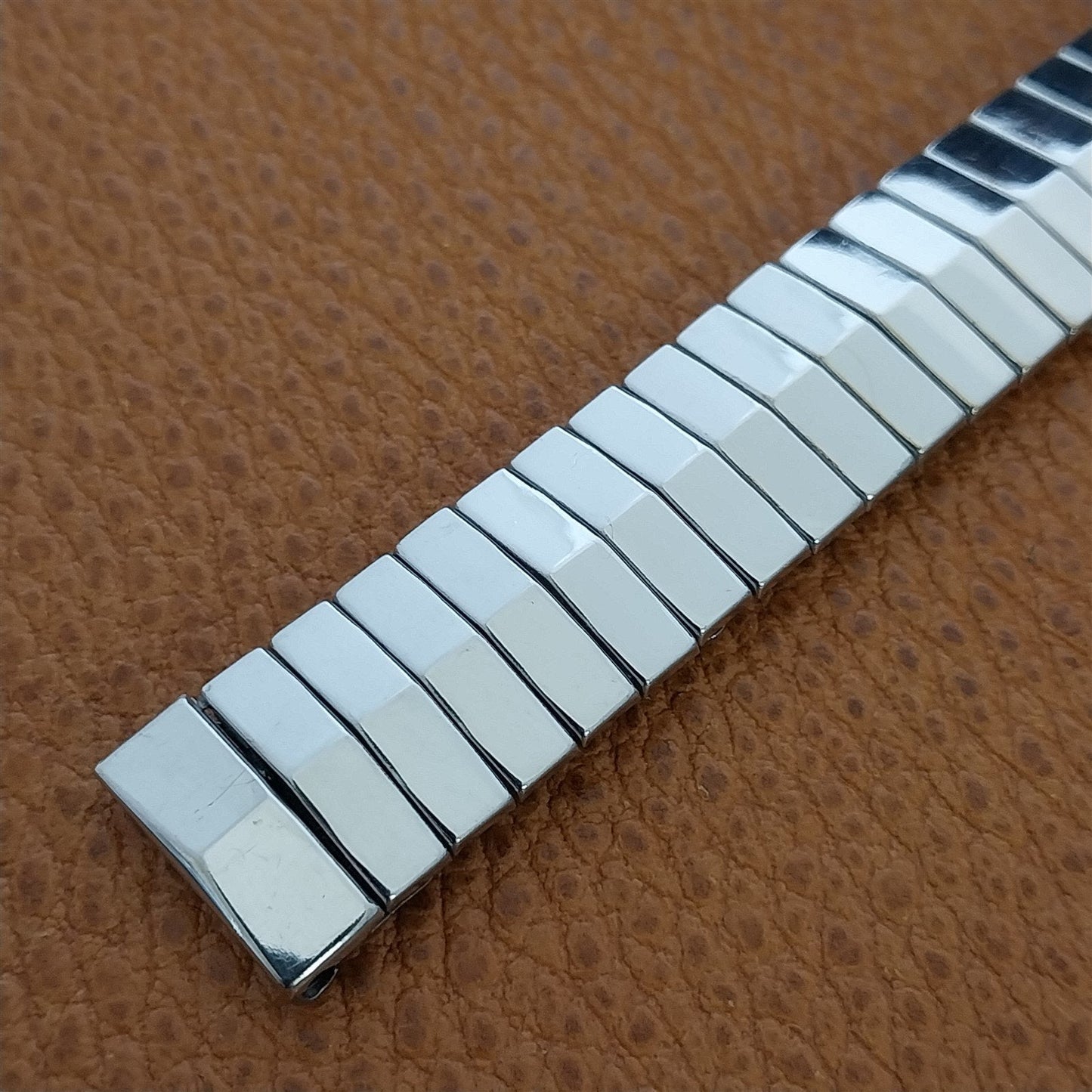 5/8" Elgin Hadley Vernon Stainless Steel Unused nos 1950s Vintage Watch Band