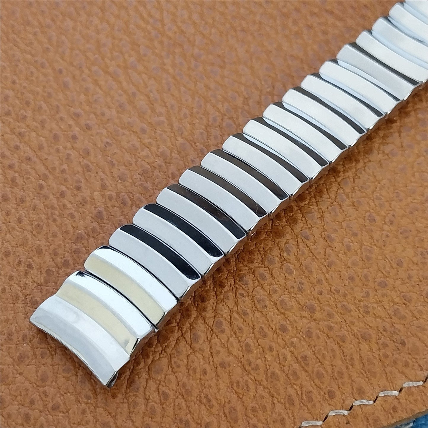 5/8" Elgin Hadley Stainless Steel Unused nos 1950s Vintage Watch Band