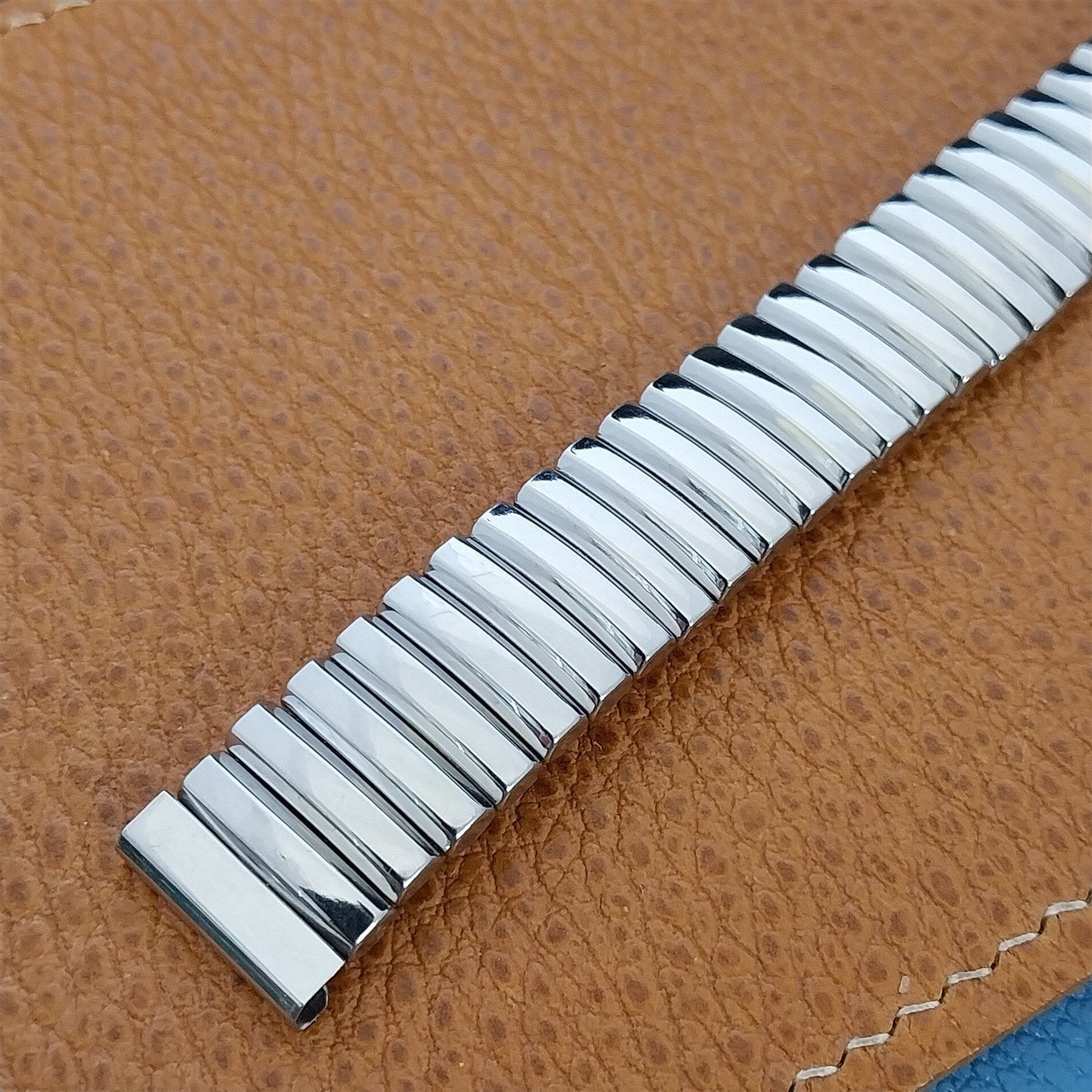 5/8" Elgin Hadley Stainless Steel Unused nos 1950s Vintage Watch Band