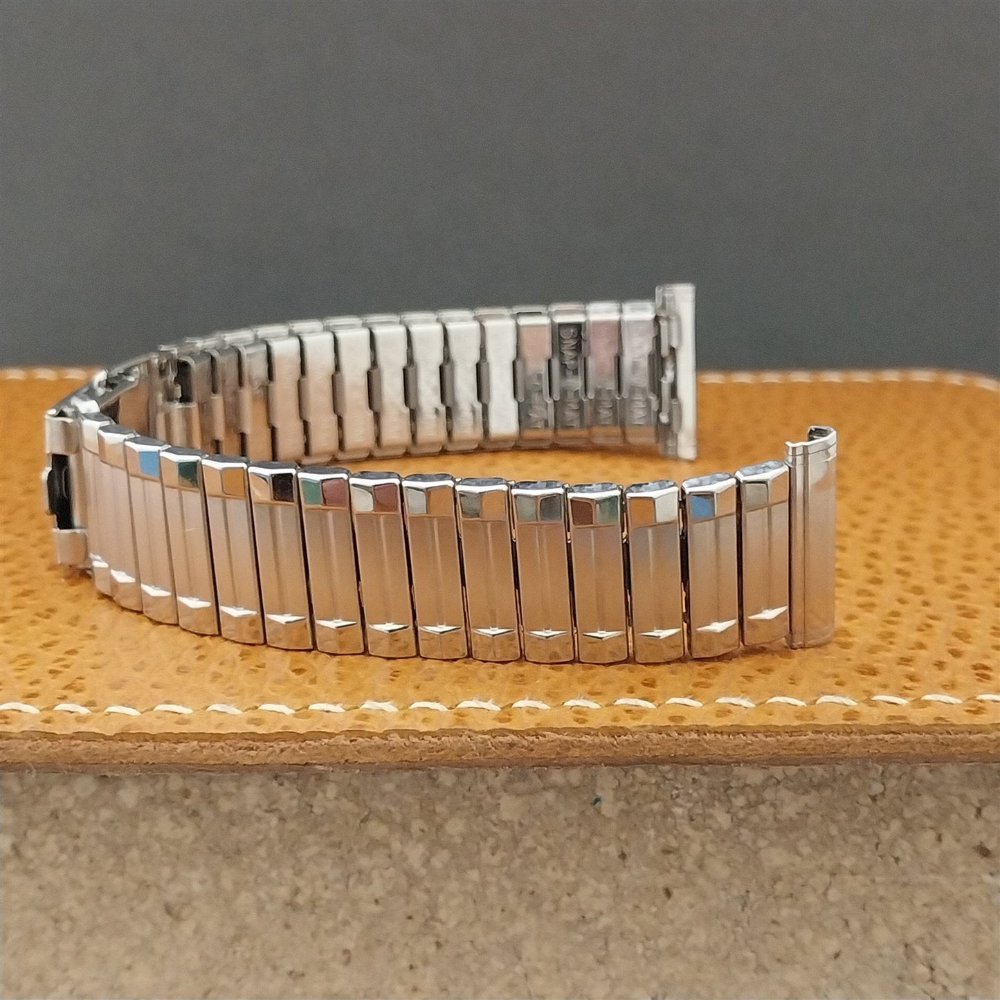 19mm Stainless Steel Hadley nos 1960s Vintage Watch Band