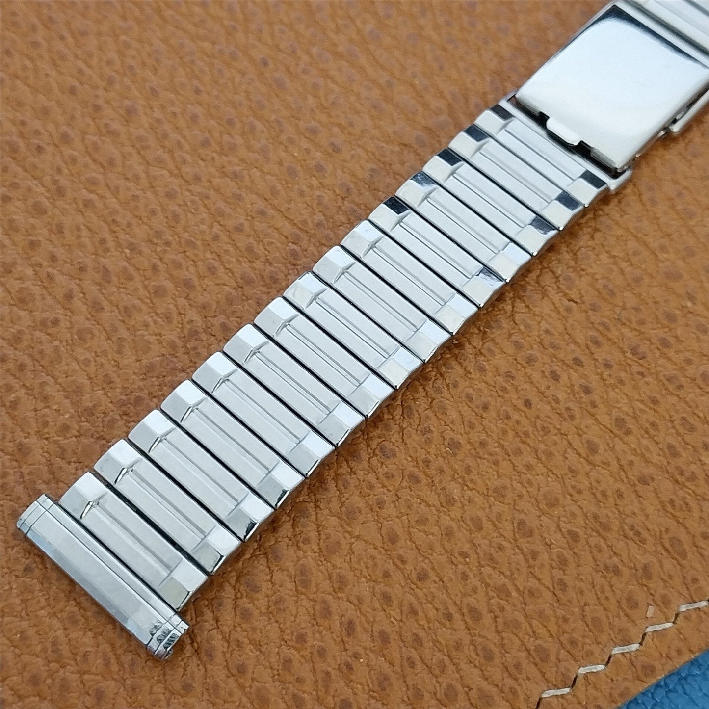 19mm Stainless Steel Hadley nos 1960s Vintage Watch Band