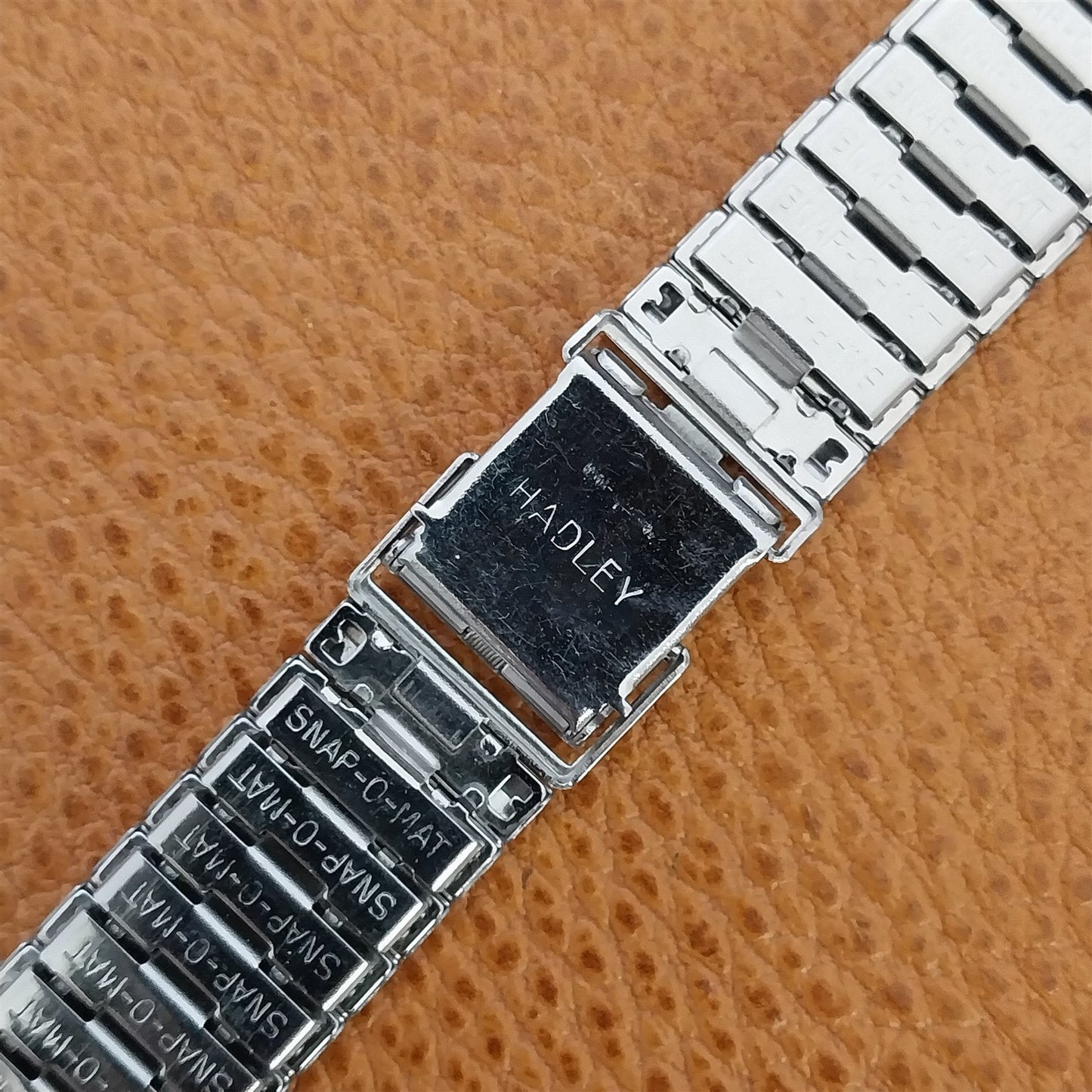 19mm Stainless Steel Hadley nos 1960s Vintage Watch Band