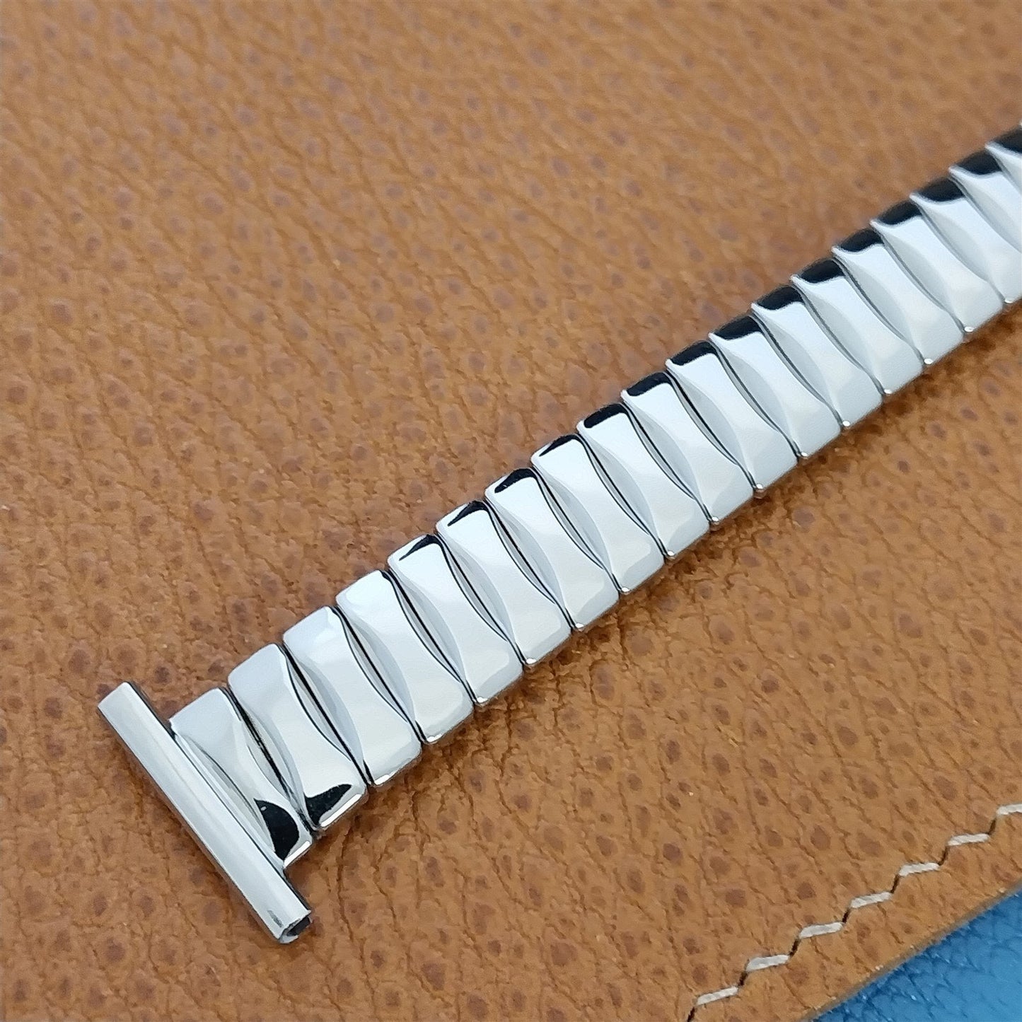 50s Vintage 19mm 17mm 15mm Bellavance Long Stainless Stretch Unused Watch Band