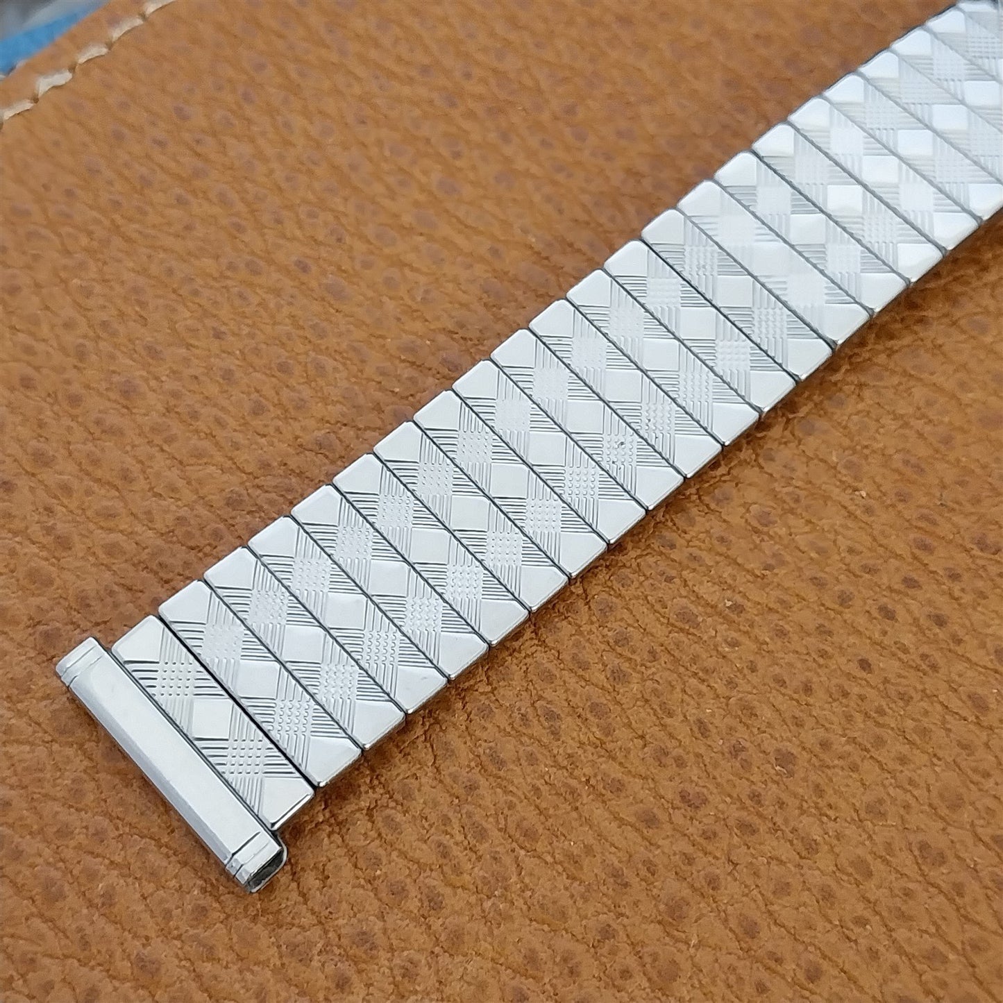 16mm 18mm 19mm 1950s Bellavance Stainless Steel Expansion nos Vintage Watch Band