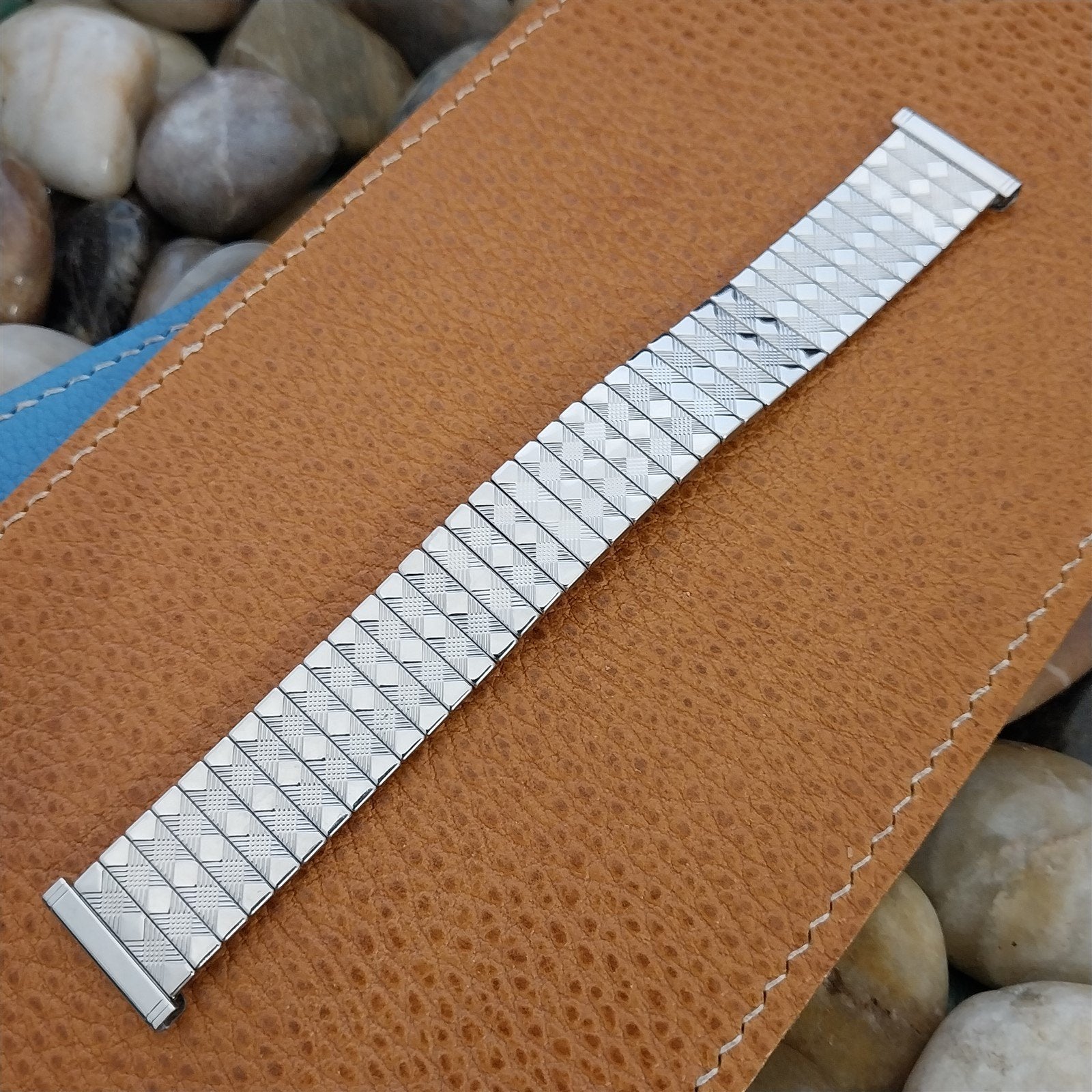 16mm 18mm 19mm 1950s Bellavance Stainless Steel Expansion nos Vintage Watch Band