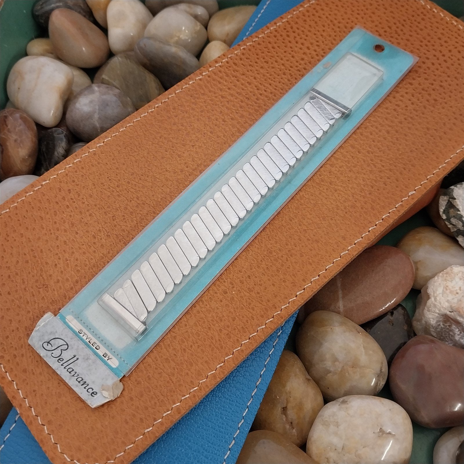 16mm 18mm 19mm Short 50s Bellavance Stainless Steel Expansion Uused Watch Band