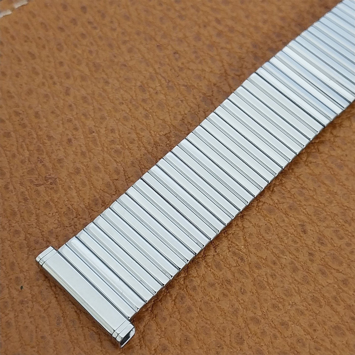 1950s Long Bellavance Stainless Steel Expansion nos Vintage Watch Band 16mm-19mm