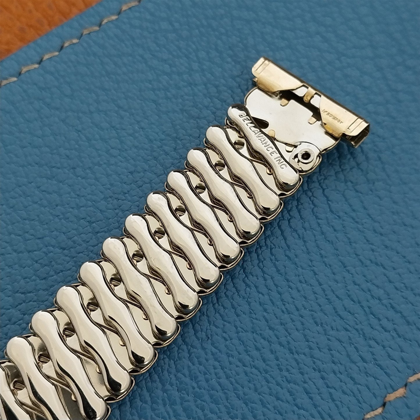 Bellavance short 10k Gold-Filled Expansion 1950s nos Vintage Watch Band