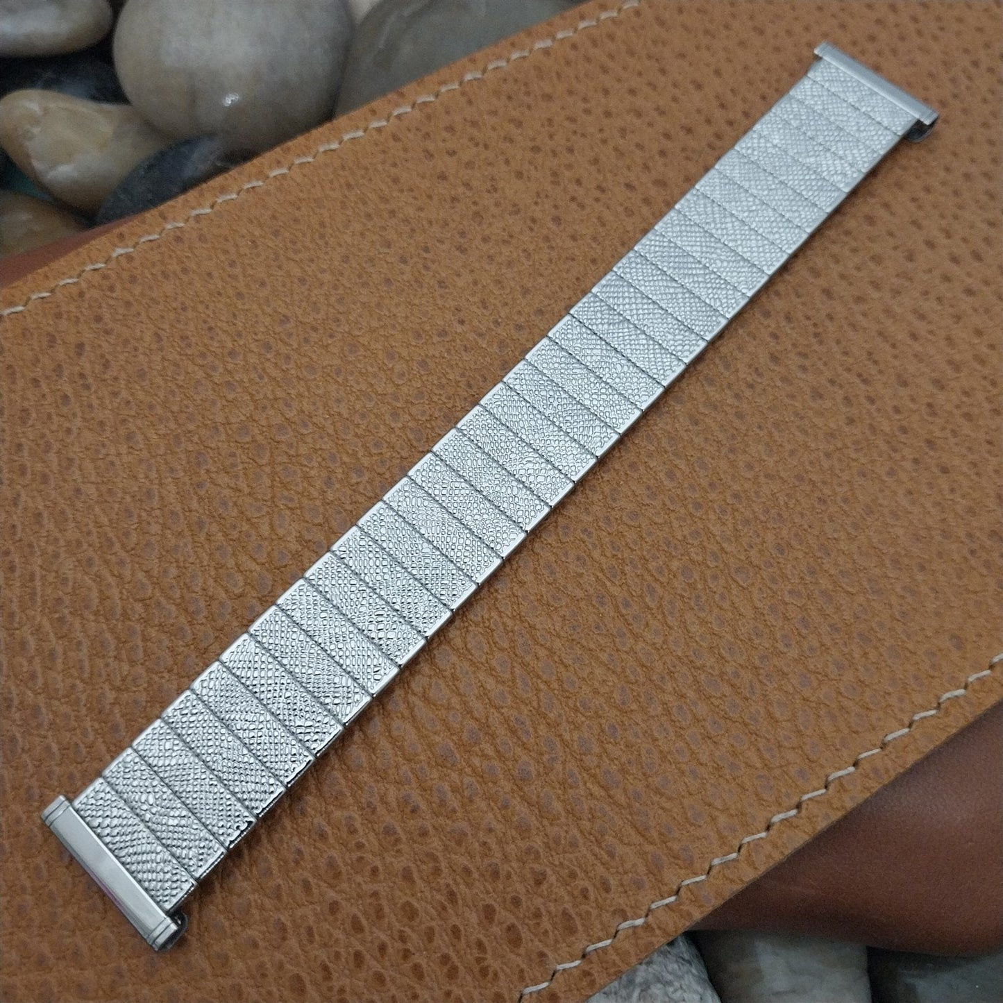 Uniflex USA Stainless Steel Expansion 1960s Vintage Watch Band 3/4" 11/16" 5/8"