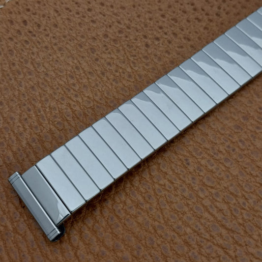16mm 18mm 19mm Uniflex Slim Stainless Steel Expansion 1960s Unused Watch Band