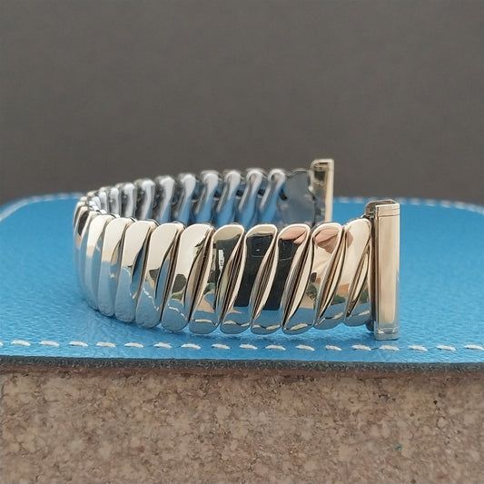 Short 10k Gold Filled 1950s Bellavance Expansion Vintage Watch Band nos