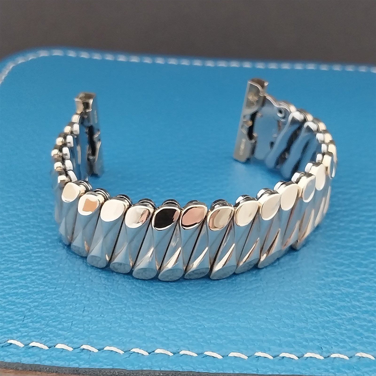 19mm 18mm 16mm Short Gold Filled 1950s Bellavance Expansion Vintage Watch Band