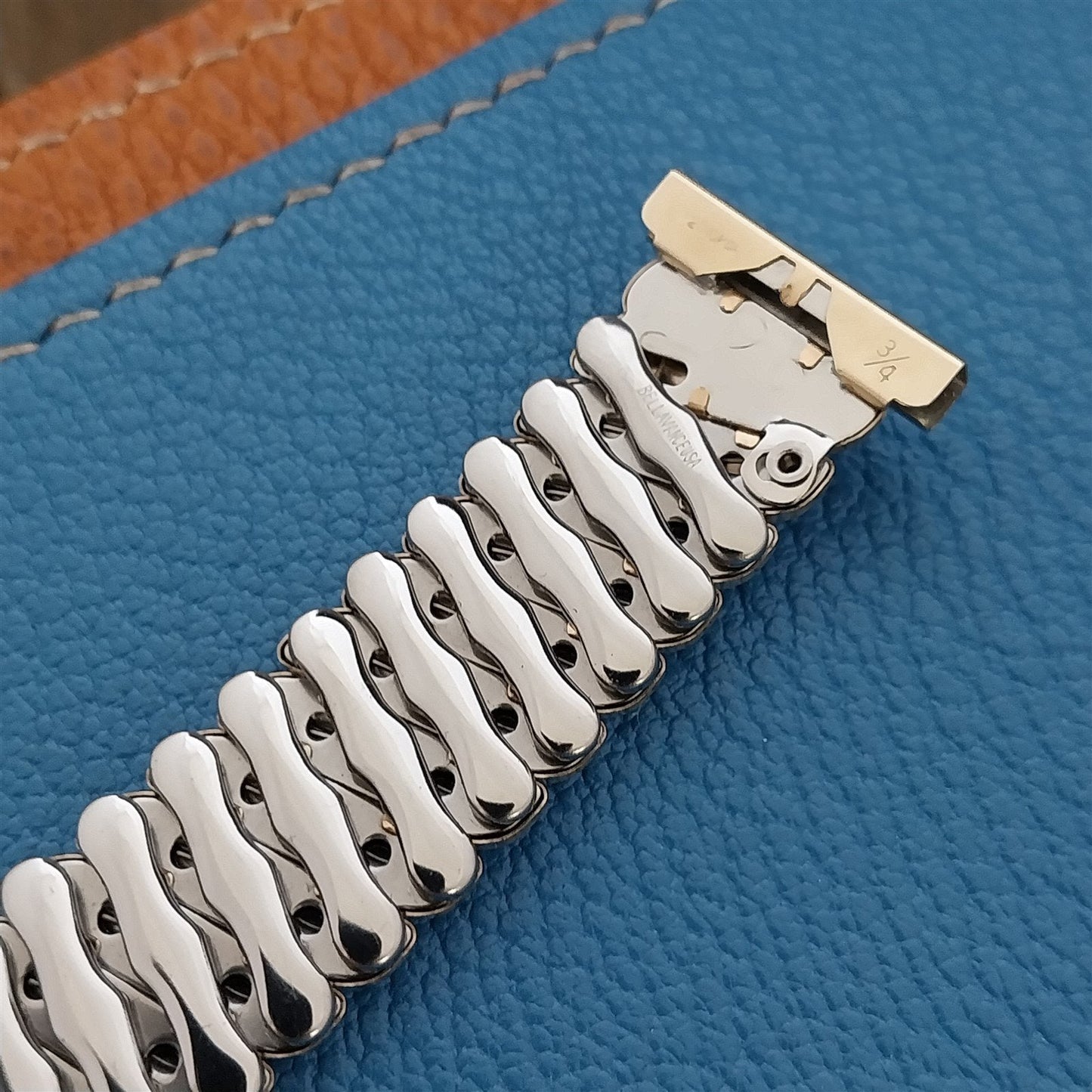 19mm 18mm 16mm Short Gold Filled 1950s Bellavance Expansion Vintage Watch Band