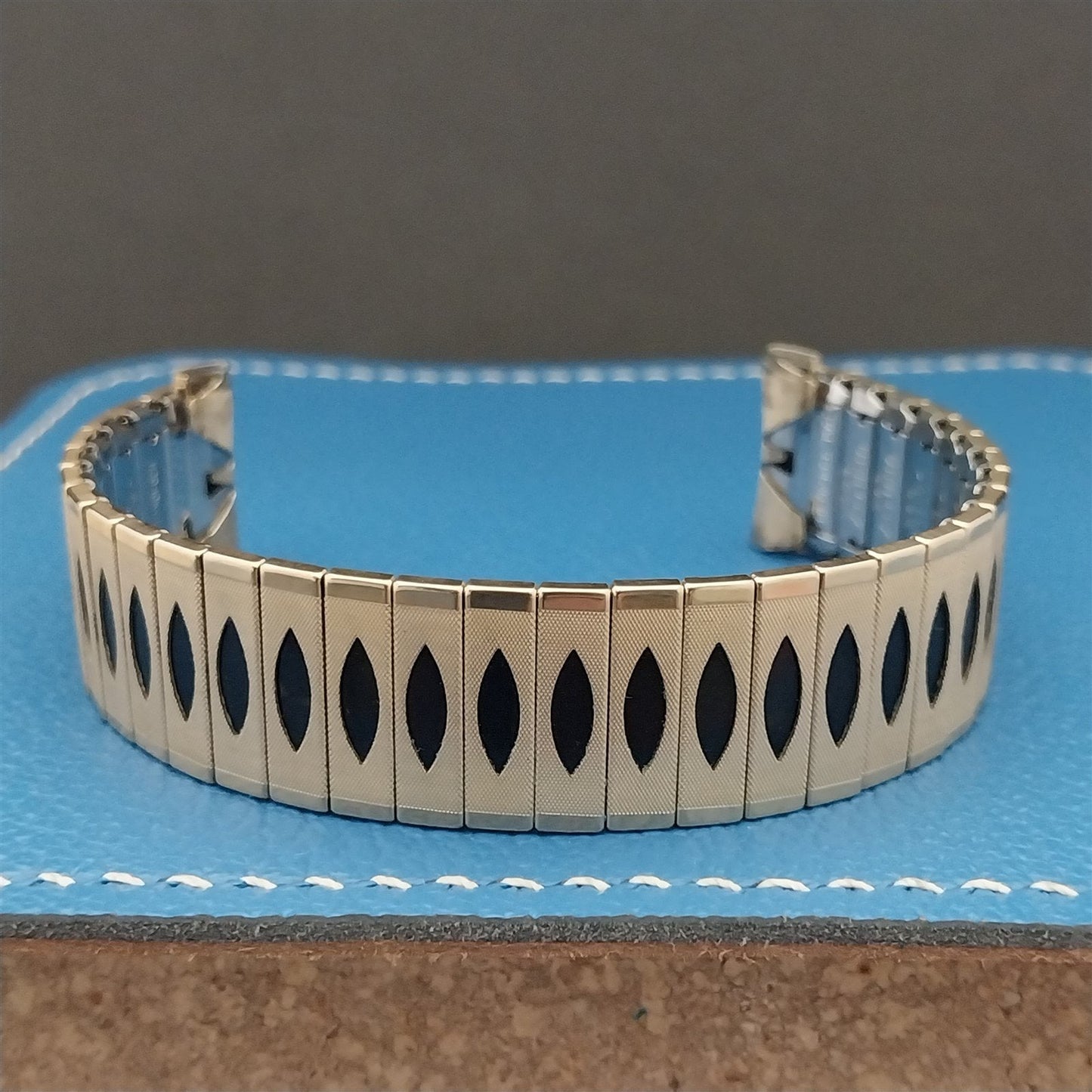 17.2mm 10k Gold-Filled 1960s Vintage Watch Band Uniflex USA Slim Expansion