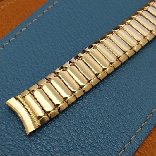5/8" 10k Gold-Filled Expansion nos Bellavance 1950s Vintage Watch Band