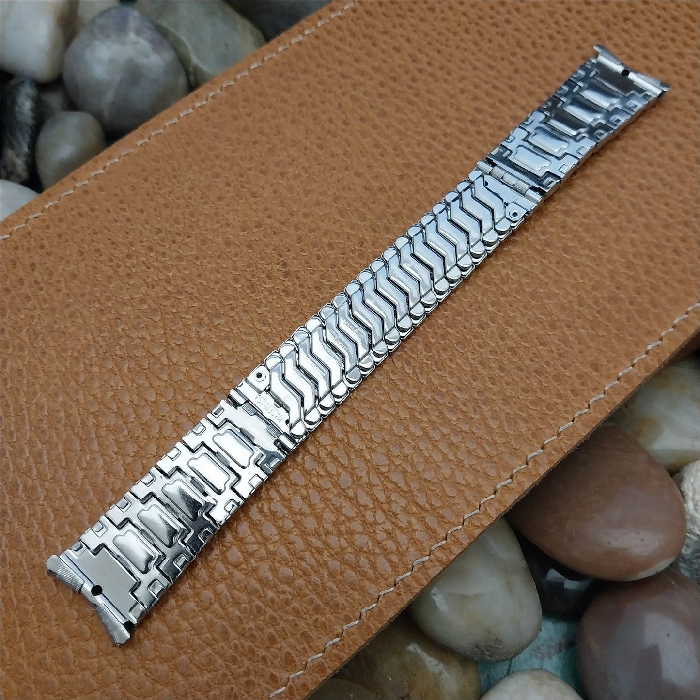 17.2mm Stainless Steel JB Champion 1960s Classic nos Vintage Watch Band