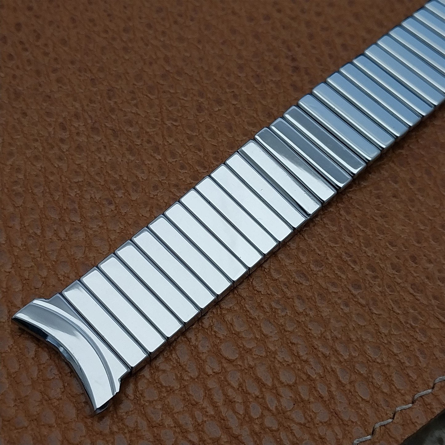 19mm 18mm Stainless Steel JB Champion Unused 1960s nos Vintage Watch Band