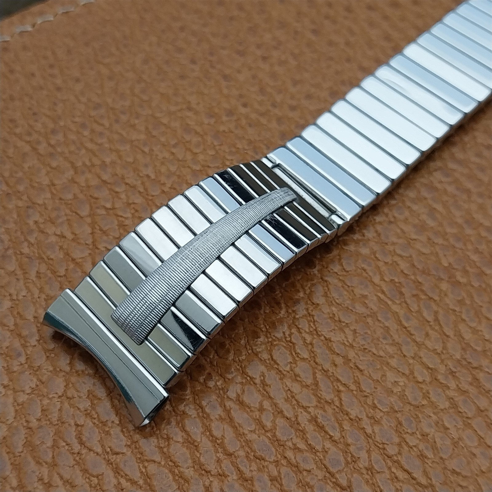 19mm 18mm 17mm JB Champion Mid-Century Stainless Steel 1950s Vintage Watch Band