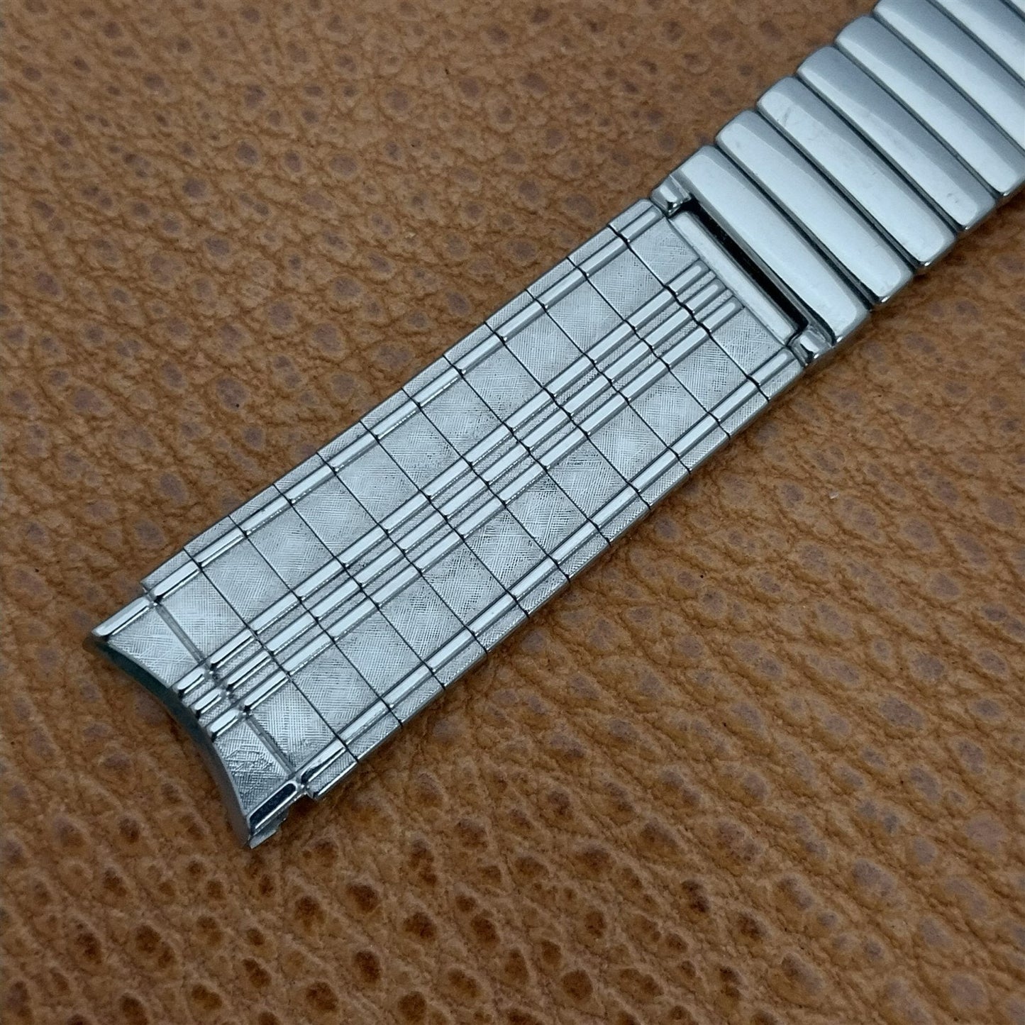 5/8" JB Champion Vintage Stainless Steel Unused Classic 1960s Watch Band