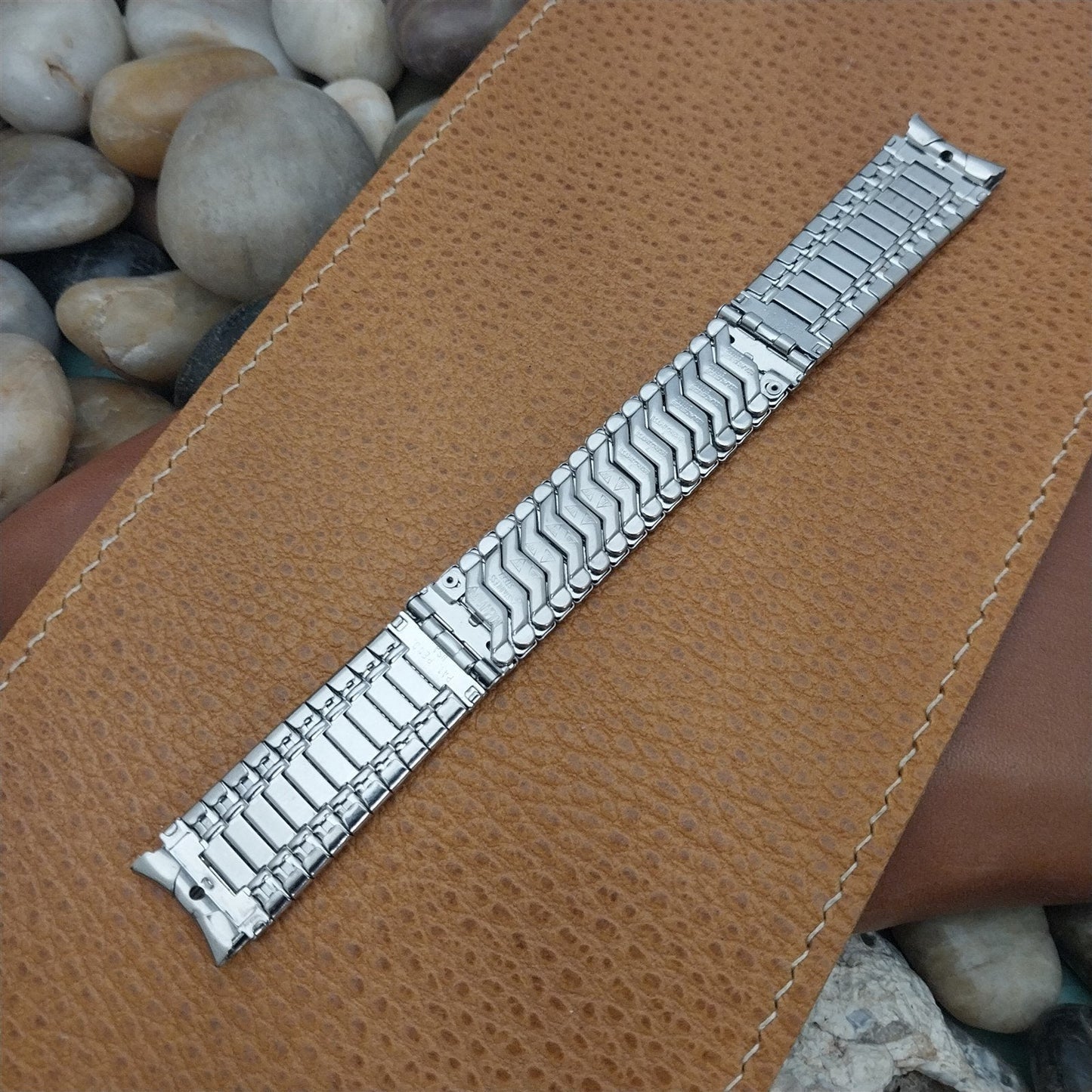 5/8" JB Champion Vintage Stainless Steel Unused Classic 1960s Watch Band