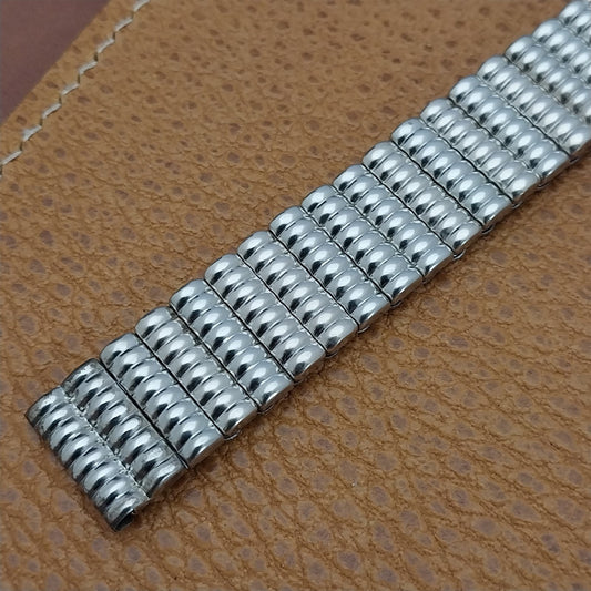 5/8" 1950s JB Champion USA 12k White Gold-Filled nos Classic Vintage Watch Band