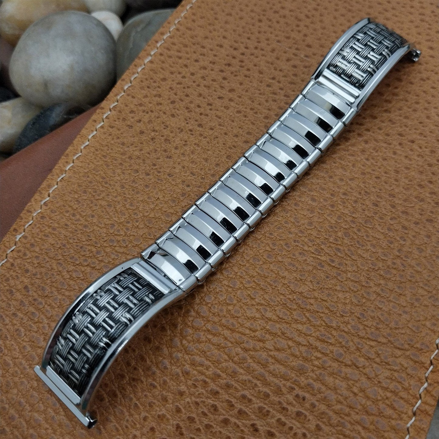 19mm JB Champion Stainless Steel Classic nos 1950s Vintage Watch Band