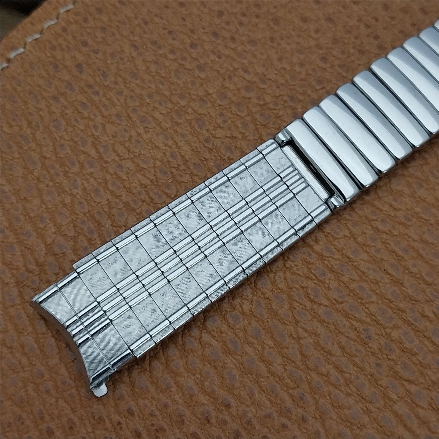 5/8" JB Champion USA Stainless Steel nos Classic 1960s Vintage Watch Band