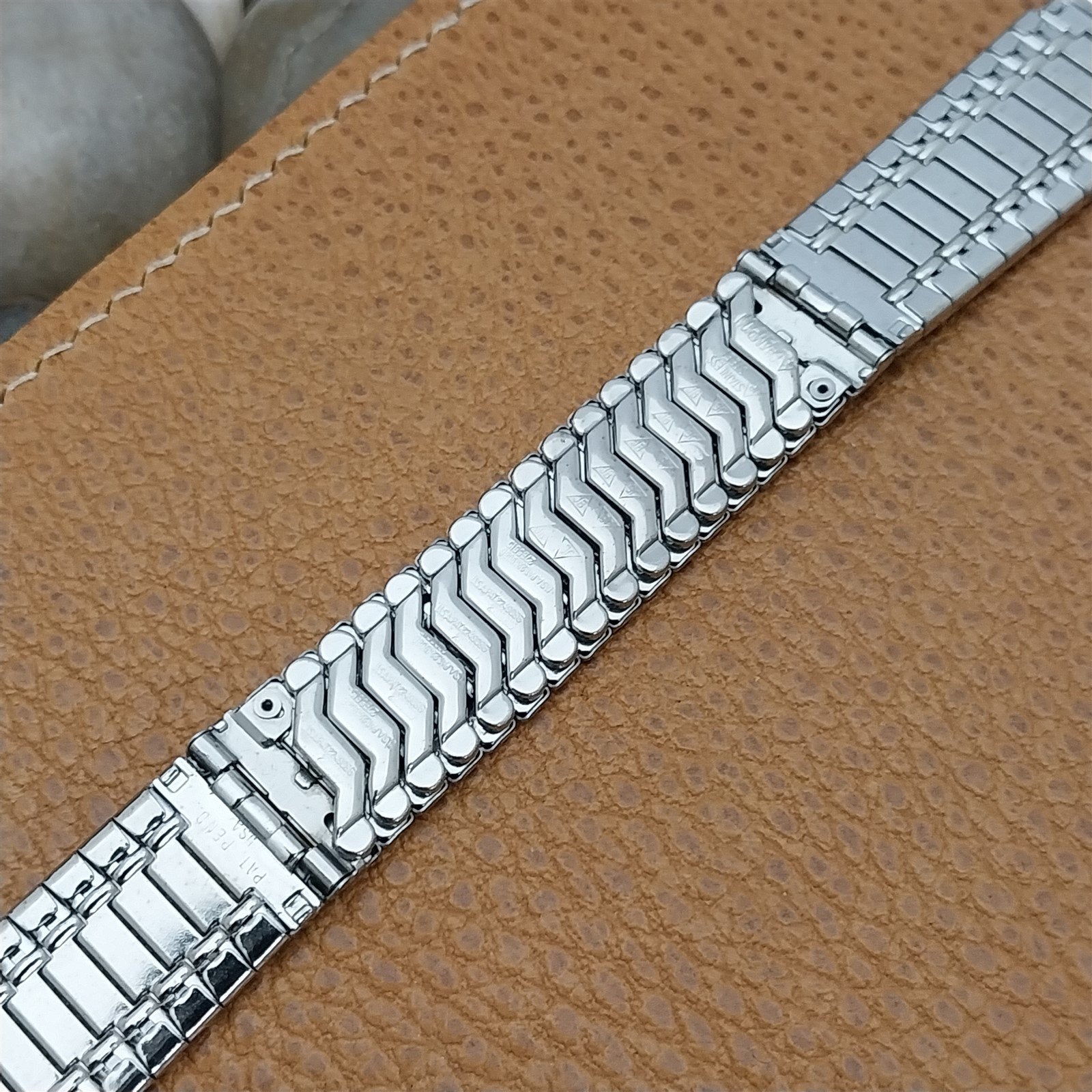 5/8" JB Champion USA Stainless Steel nos Classic 1960s Vintage Watch Band