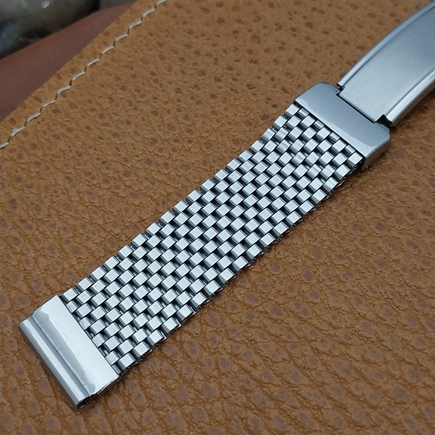 1940s Stainless Steel Mesh Classic Lance JB Champion nos Vintage Watch Band