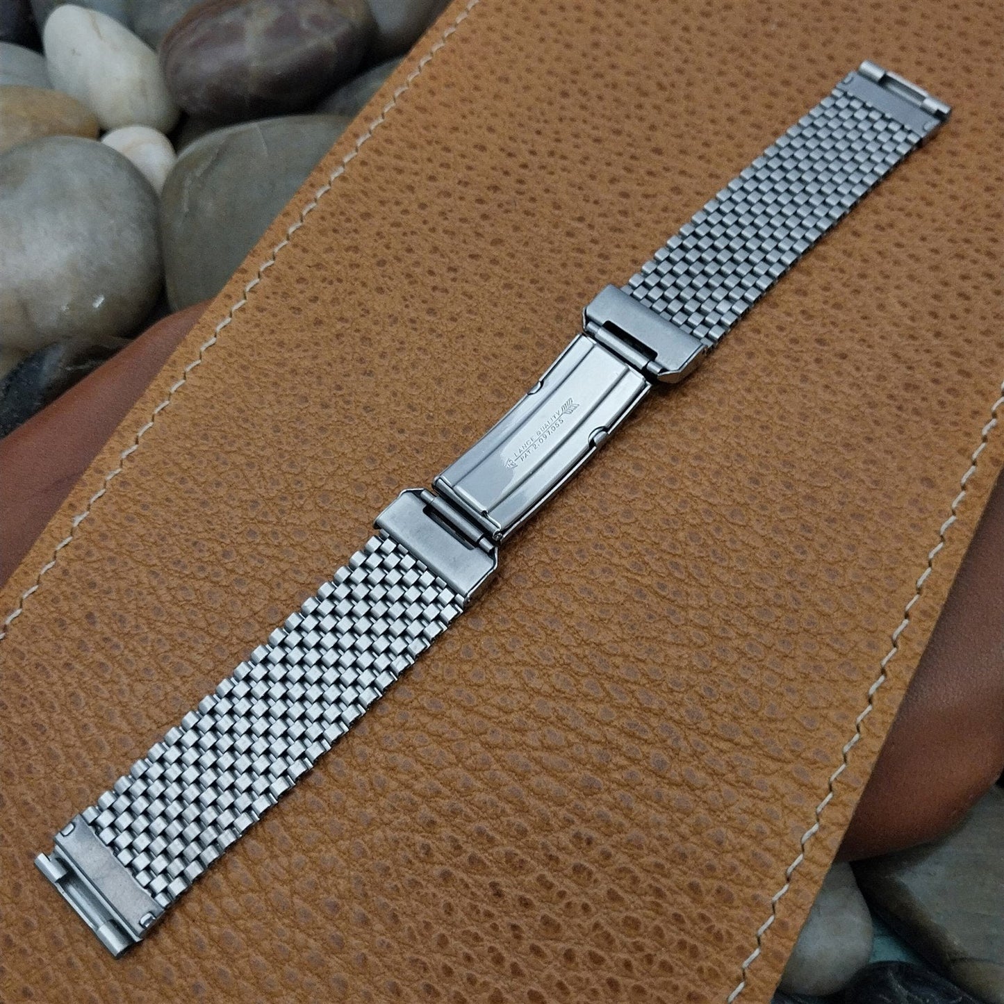 1940s Stainless Steel Mesh Classic Lance JB Champion nos Vintage Watch Band