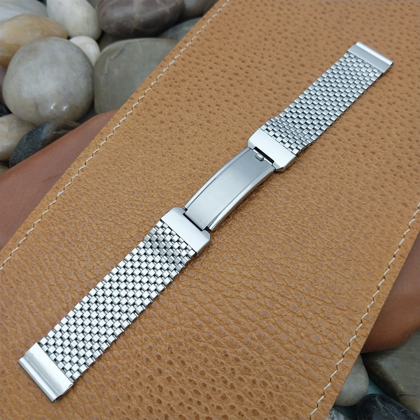 1940s Stainless Steel Mesh Classic Lance JB Champion nos Vintage Watch Band