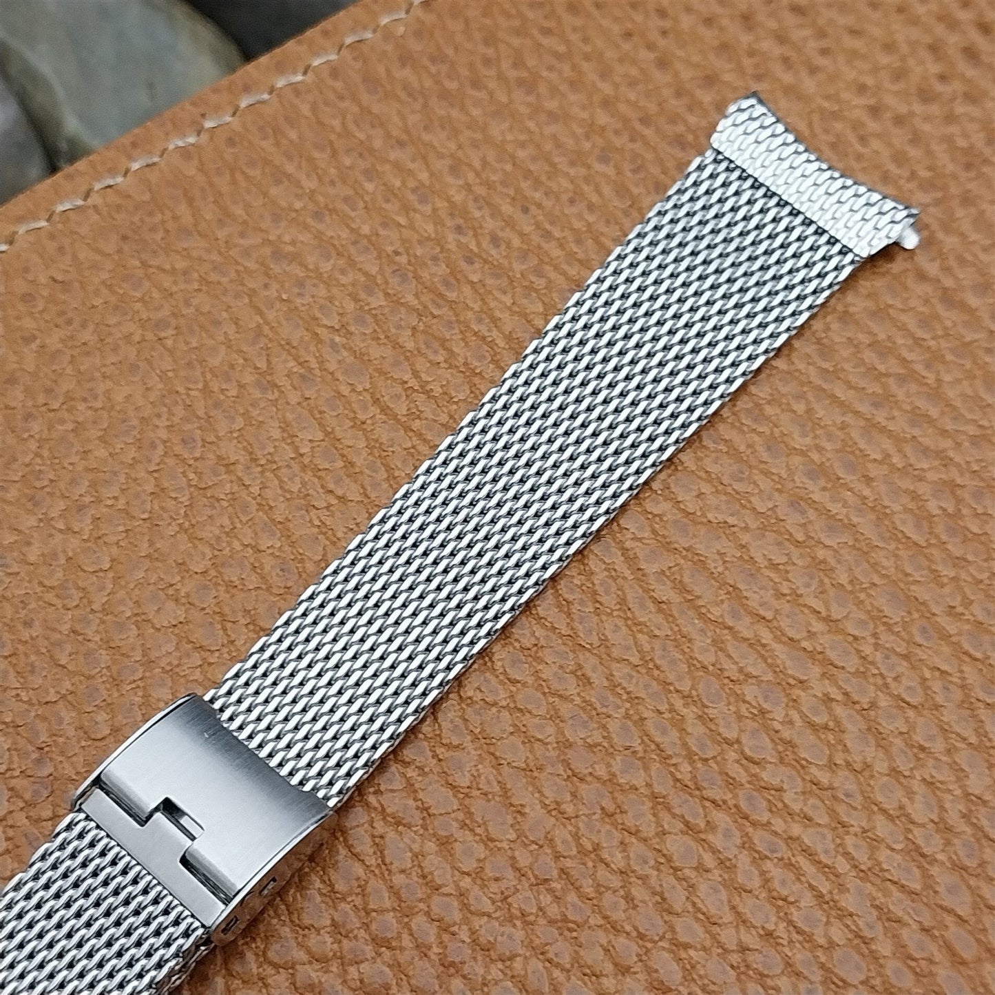 19mm Stainless Steel Mesh Classic 1960s JB Champion Unused Vintage Watch Band