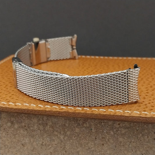 Stainless Steel Mesh JB Champion Perpetual Calendar 60s Vintage Watch Band