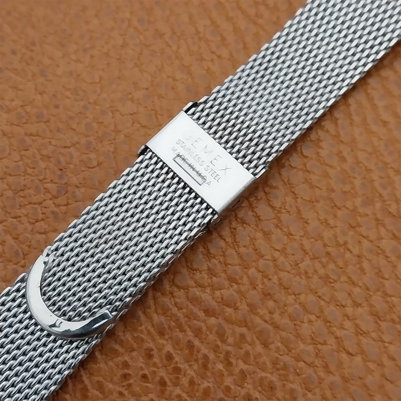 Stainless Steel Mesh JB Champion Perpetual Calendar 60s Vintage Watch Band