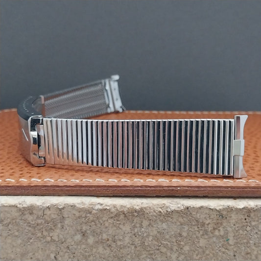 Vintage JB Champion 17mm 18mm 19mm Stainless Steel nos 1960s Unused Watch Band