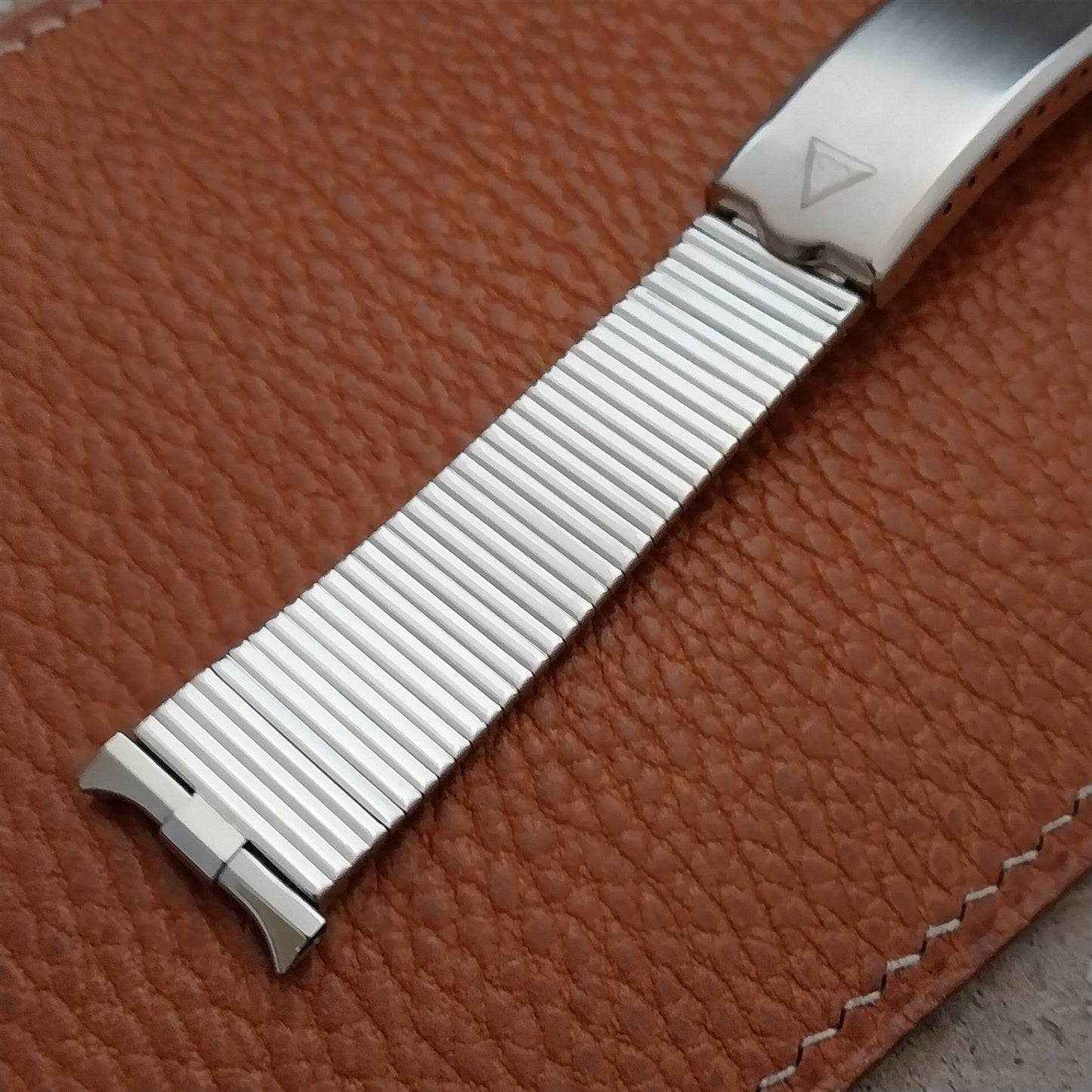 Vintage JB Champion 17mm 18mm 19mm Stainless Steel nos 1960s Unused Watch Band