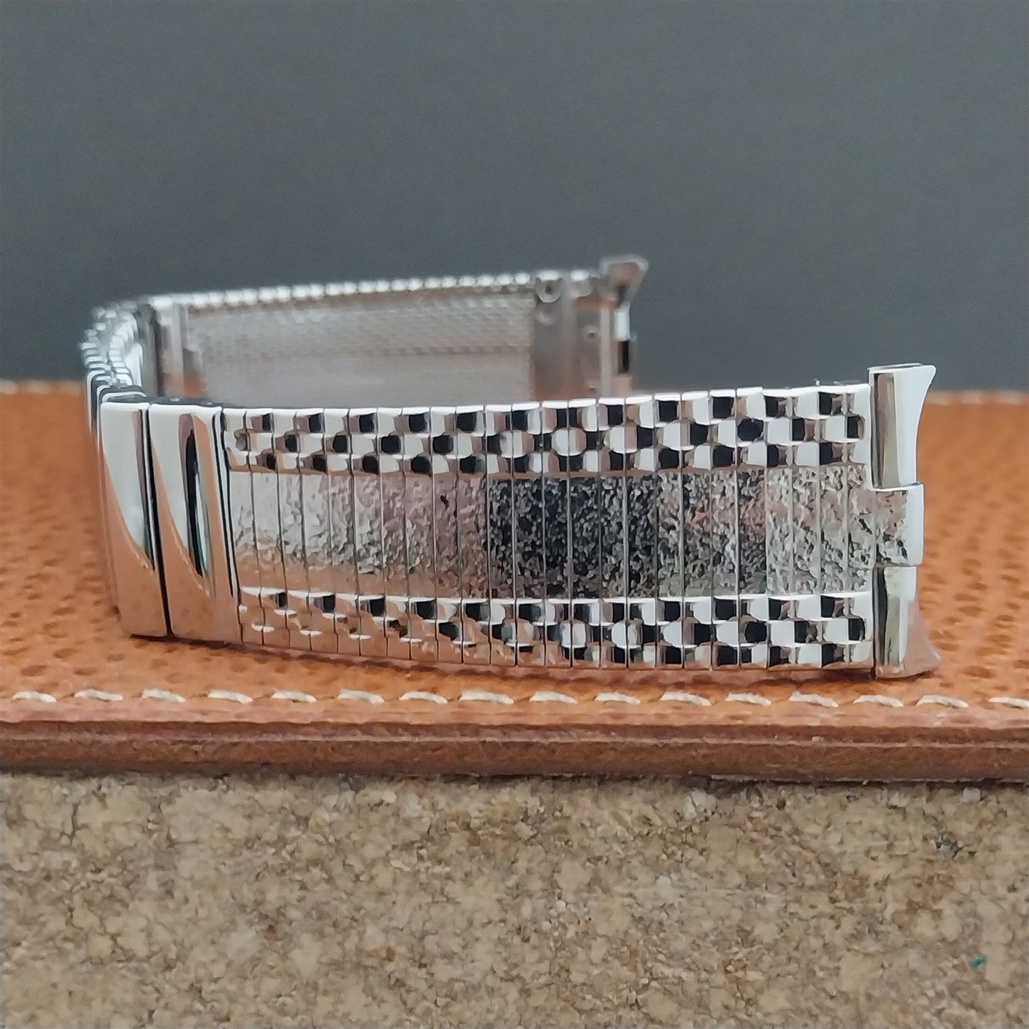 Vintage Stainless Steel JB Champion 18mm 19mm 1960s Unused Classic Watch Band