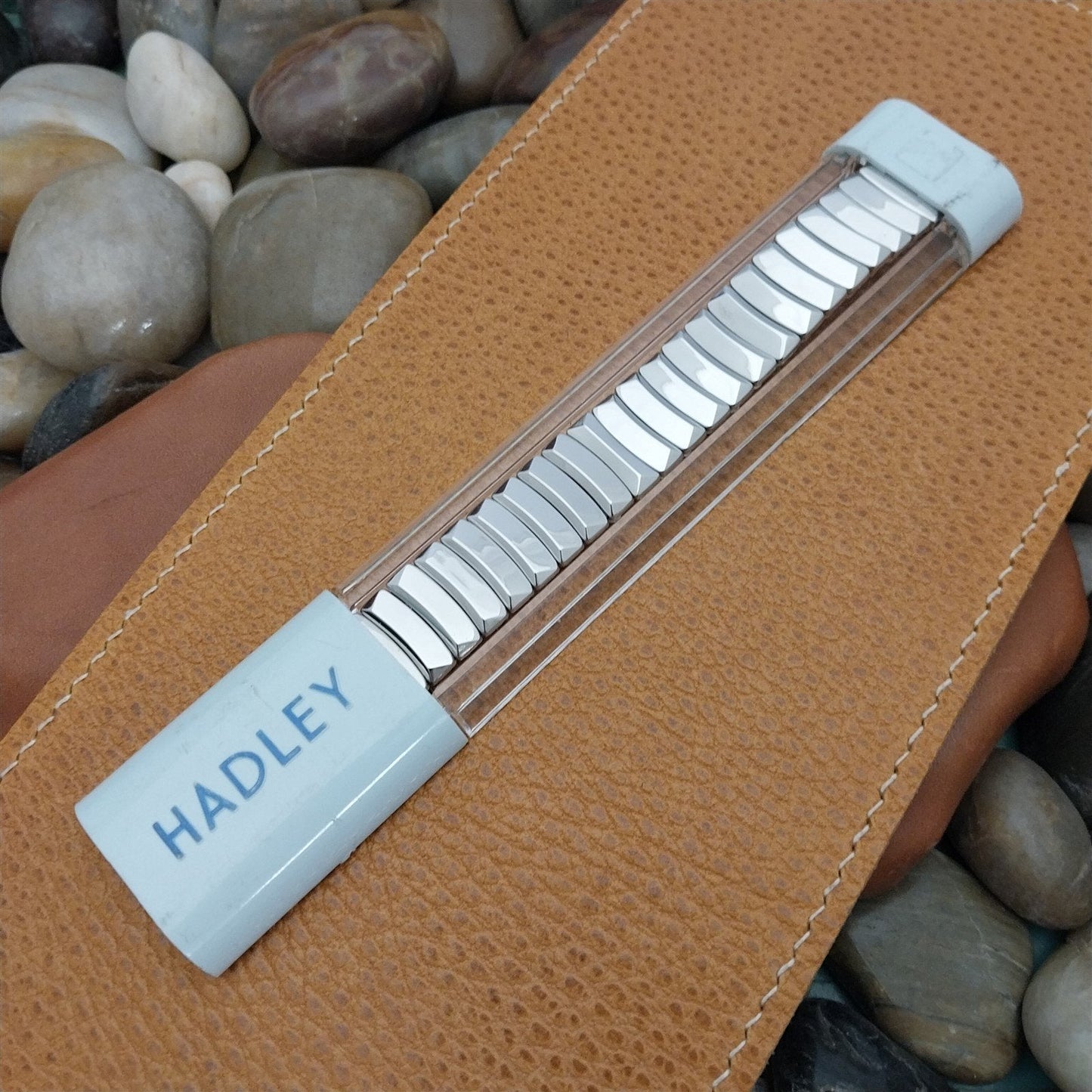 Vintage 5/8" Elgin Hadley Stainless Steel Forbes Unused 1950s Classic Watch Band