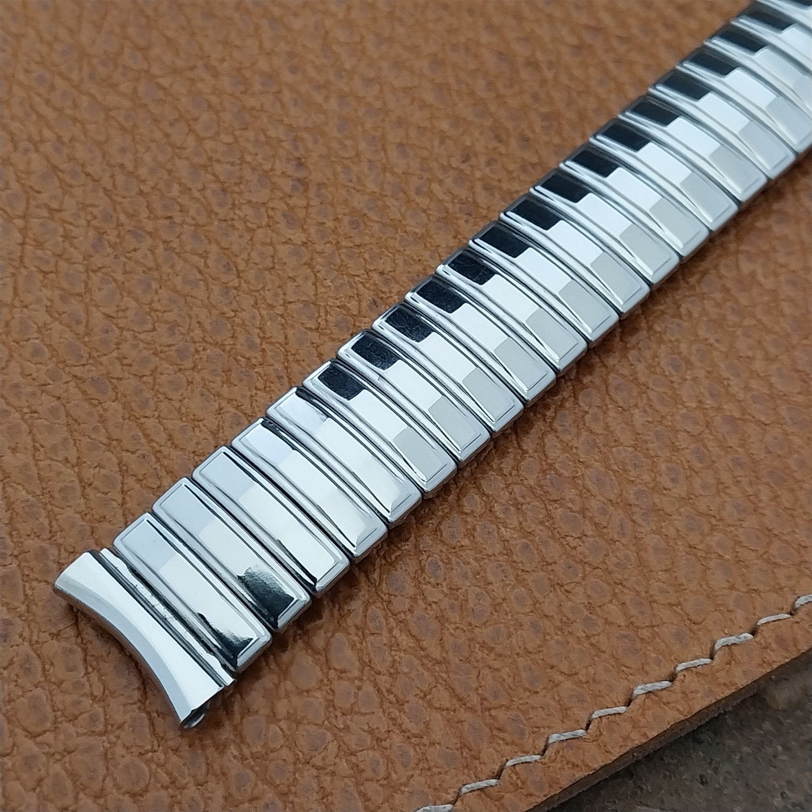 Vintage 5/8" Stainless Steel Scott Classic Stretch NOS Unused 1970s Watch Band
