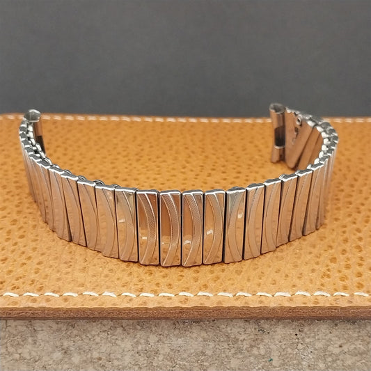 Vintage 17.2mm Prospect Stainless Steel Classic Stretch Unused Watch Band