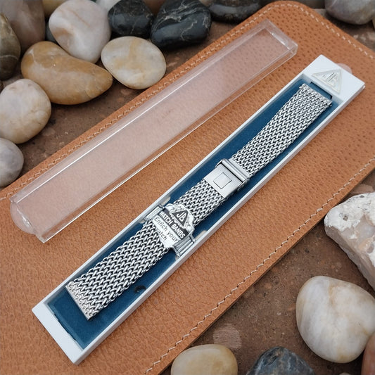 Stainless Steel Mesh 17.2mm JB Champion 1960s nos Unused Vintage Watch Band