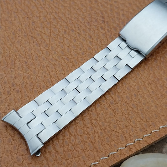 19mm 18mm Stainless Steel Speidel Japan Unused 1960s-1970s Vintage Watch Band