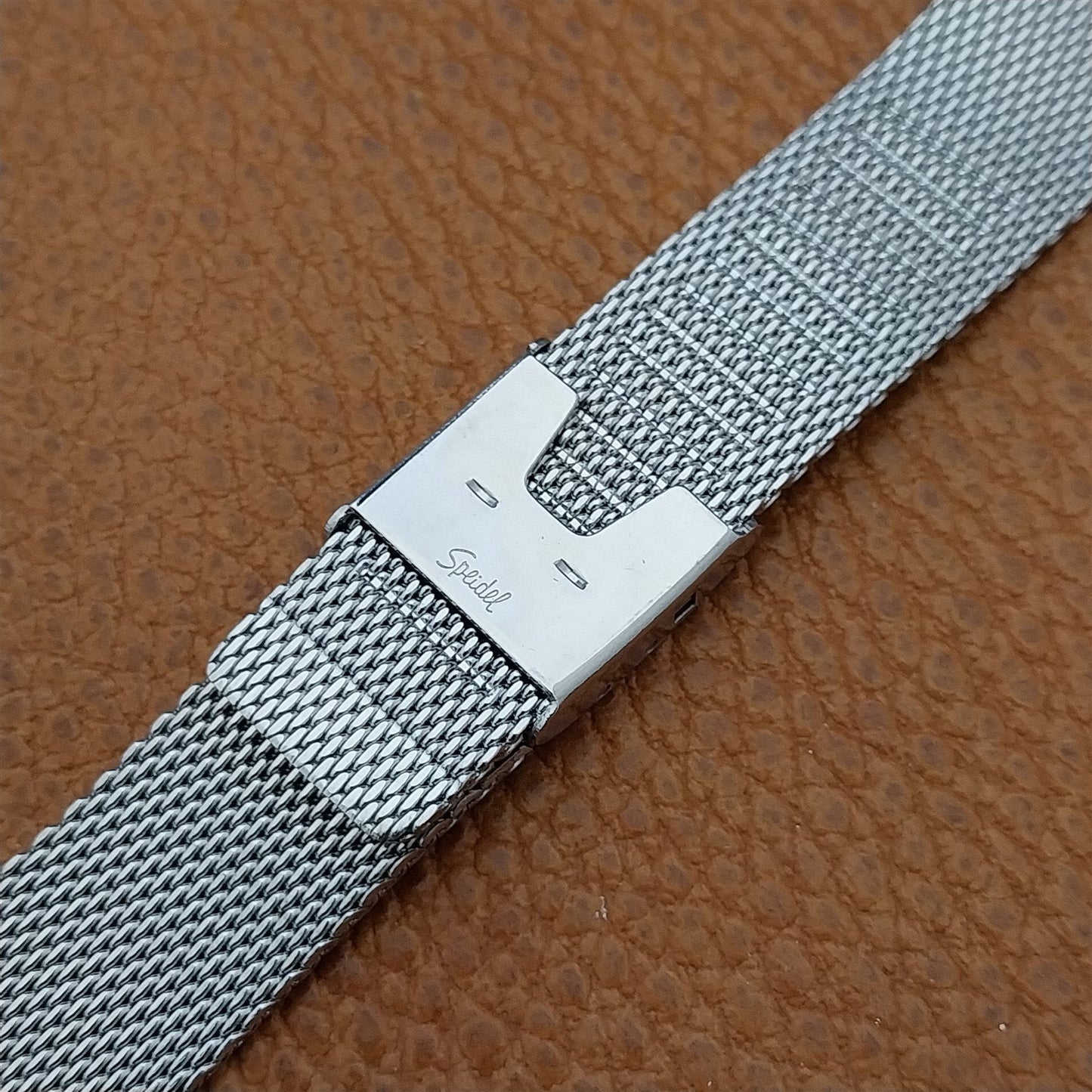 19mm 20mm 22mm Stainless Steel Mesh 1960s-1970s Unused Vintage Watch Band