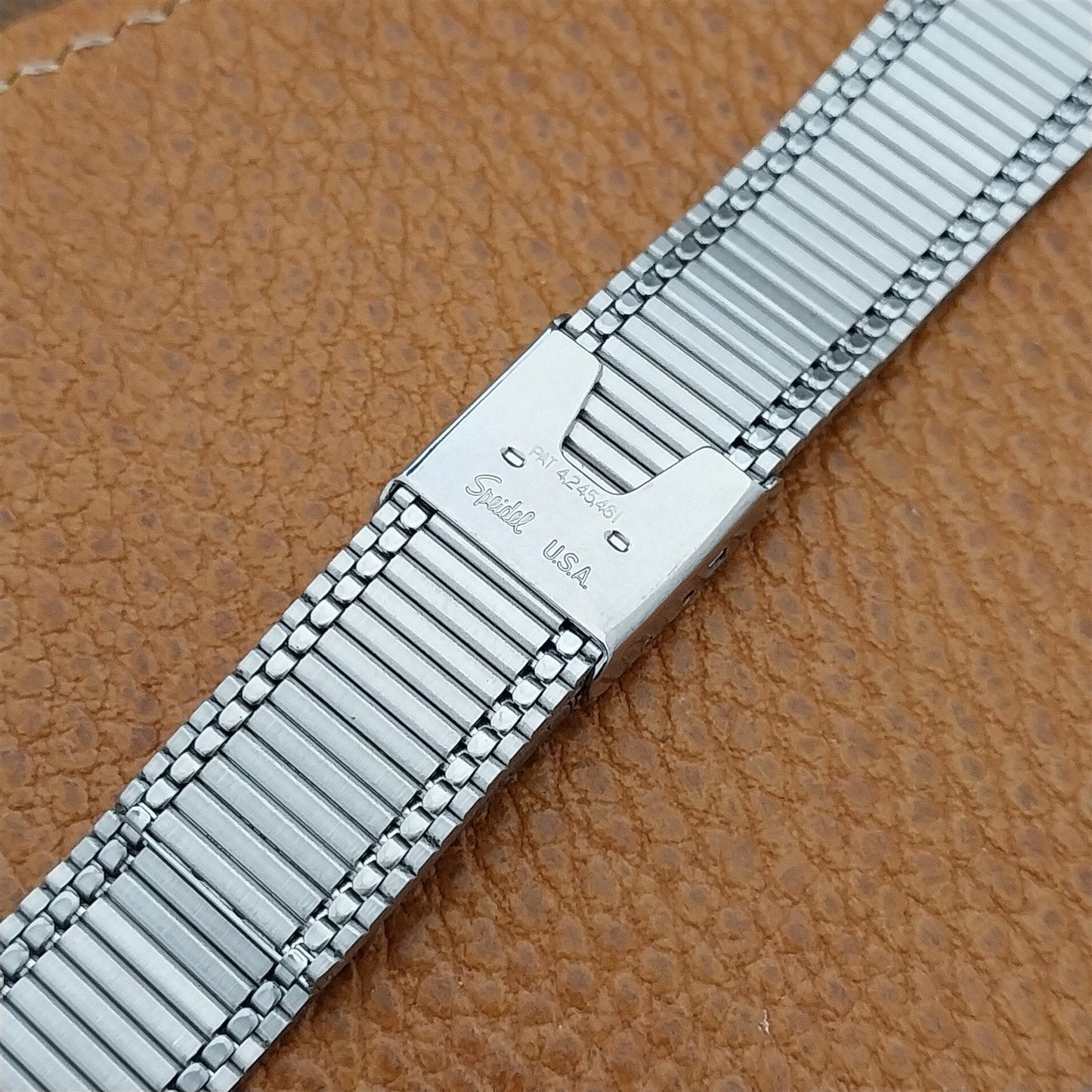 Classic Speidel Stainless Steel 19mm 20mm 22mm Unused 1970s Vintage Watch Band